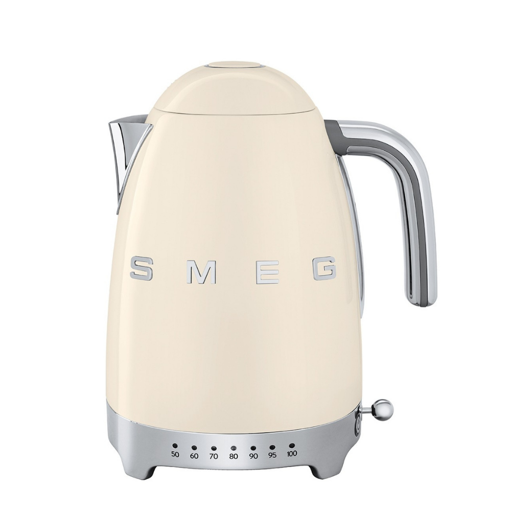 Smeg Variable Temperature Kettle Cream 1.7L