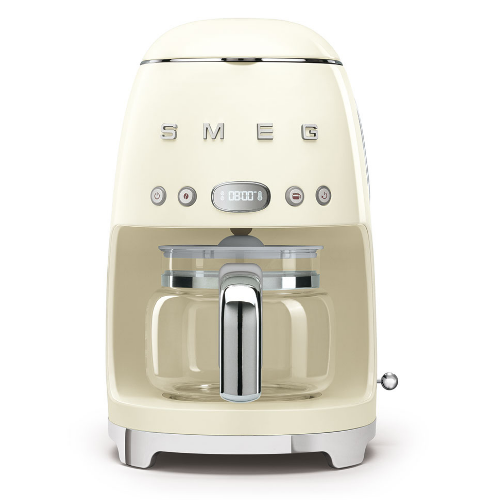 Smeg Retro Drip Filter Coffee Machine Cream