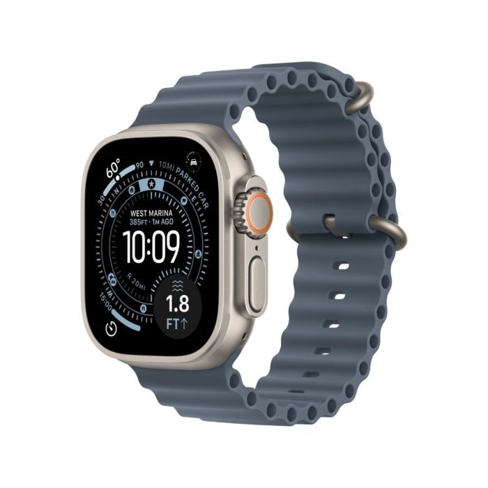 Apple Watch Ultra 3 Titanium Case with Ocean Band