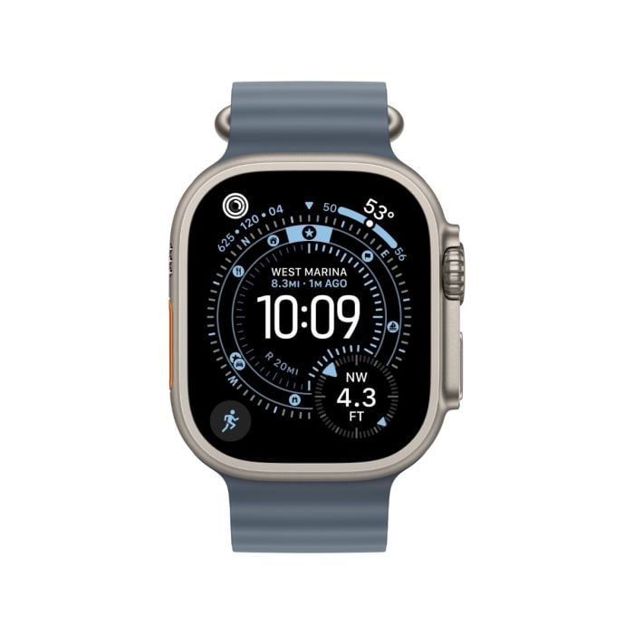 Apple Watch Ultra 3 Titanium Case with Ocean Band