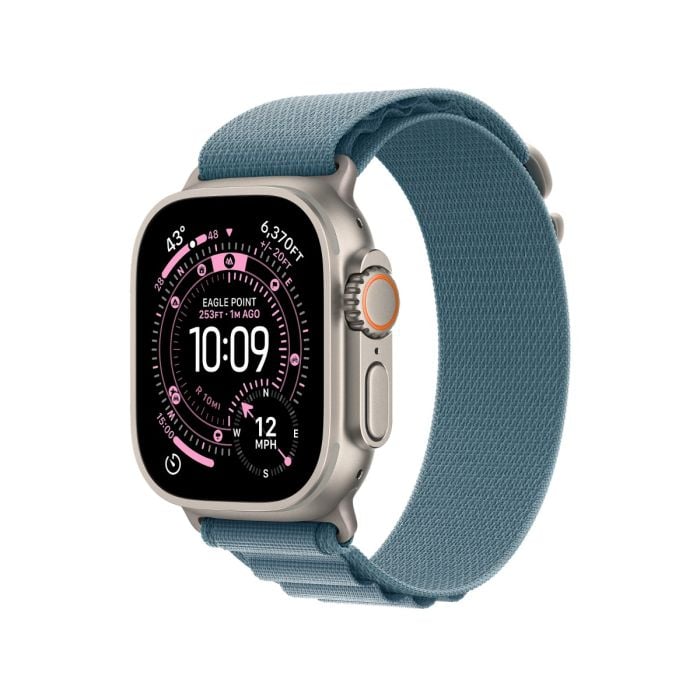 Apple Watch Ultra 3 Titanium Case with Alpine Loop