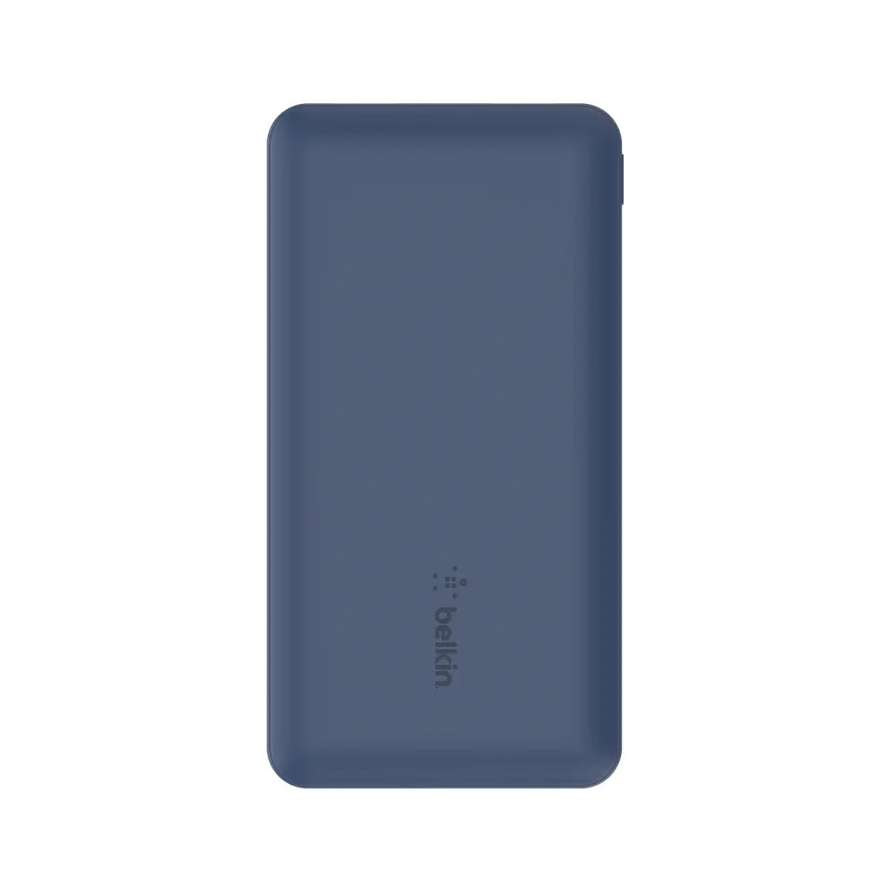 Belkin Boost Up Charge 10 000mAh 3-Port Power Bank + USB-A to USB-C Cable - Blue
