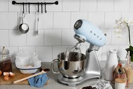 Smeg 50's Style Stand Mixer Pastel Blue