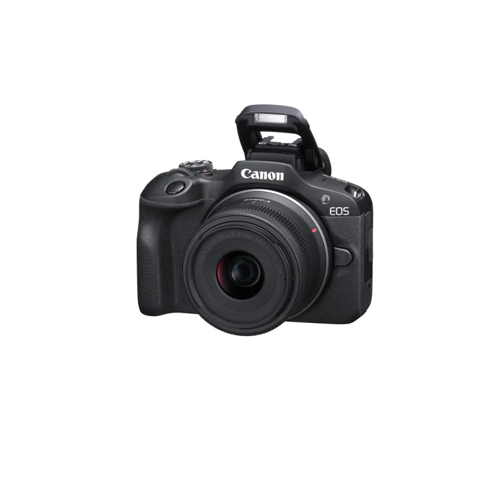 Canon EOS R100 Mirrorless Camera + RF-S 18-45MM Lens
