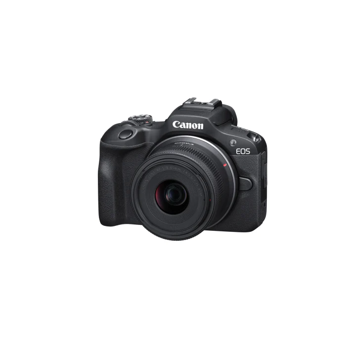 Canon EOS R100 Mirrorless Camera + RF-S 18-45MM Lens