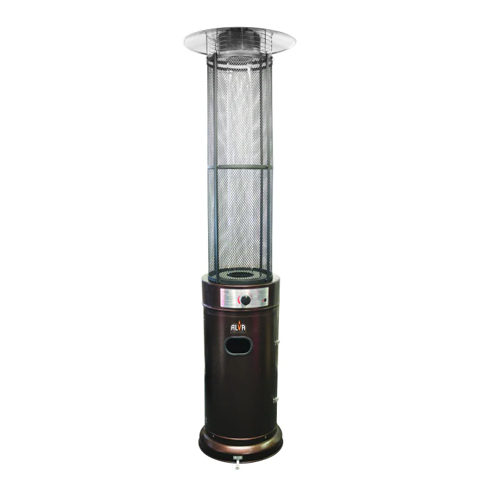 Alva-Circular Medium Glass Patio Heater GHP24