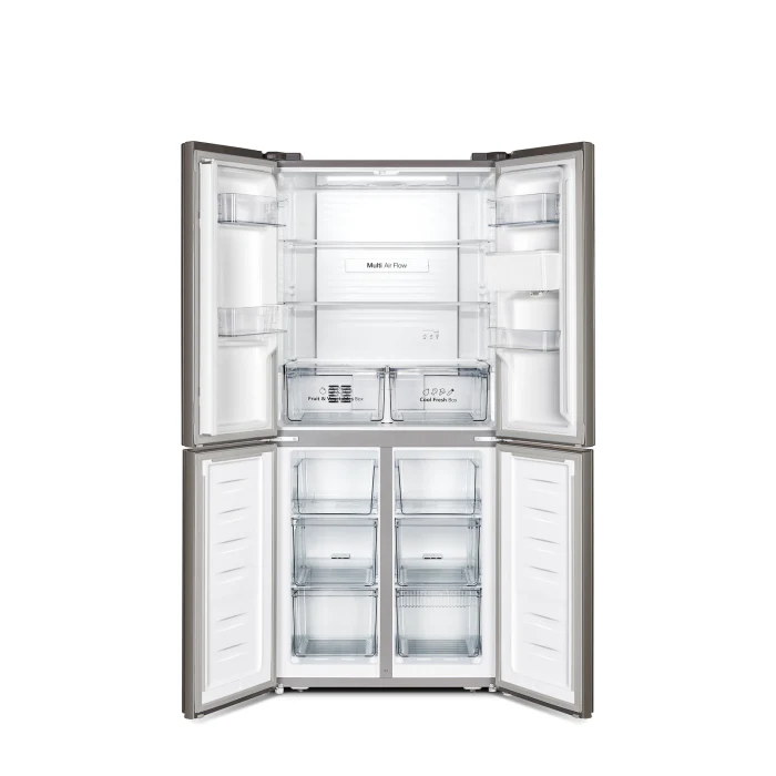 Hisense 392lt Four Door Water Dispenser Fridge, Metallic H520FI-WD