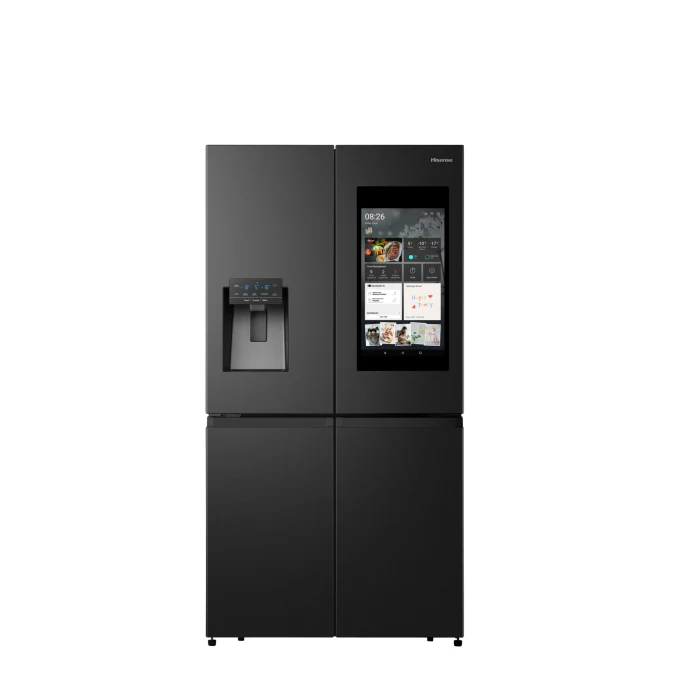 Hisense 536L Four Door Water Dispenser Fridge Black H750FSBIDS