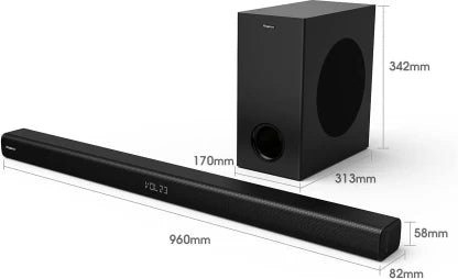 Hisense HS218 Bluetooth Soundbar 2.1