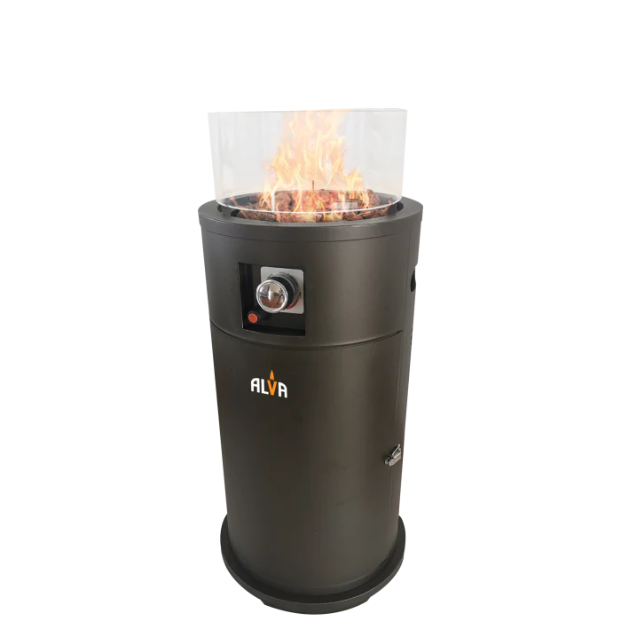Alva Short Stand Firepit Patio Heater GHP38
