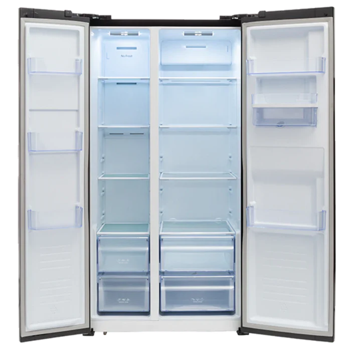 Defy 496L Side By Side Glassdoor Fridge Freezer Water Dispenser DFF456