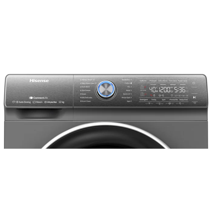 Hisense 12kg Front Load Washer WFQR1214VAJMWT
