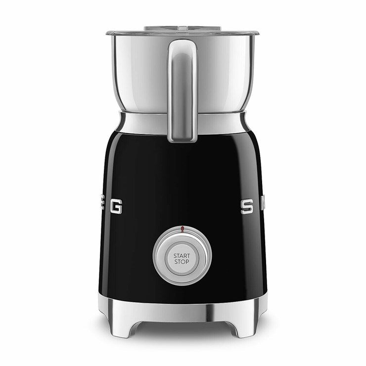 Smeg Milk Frother in Black with Tritan TM Renew