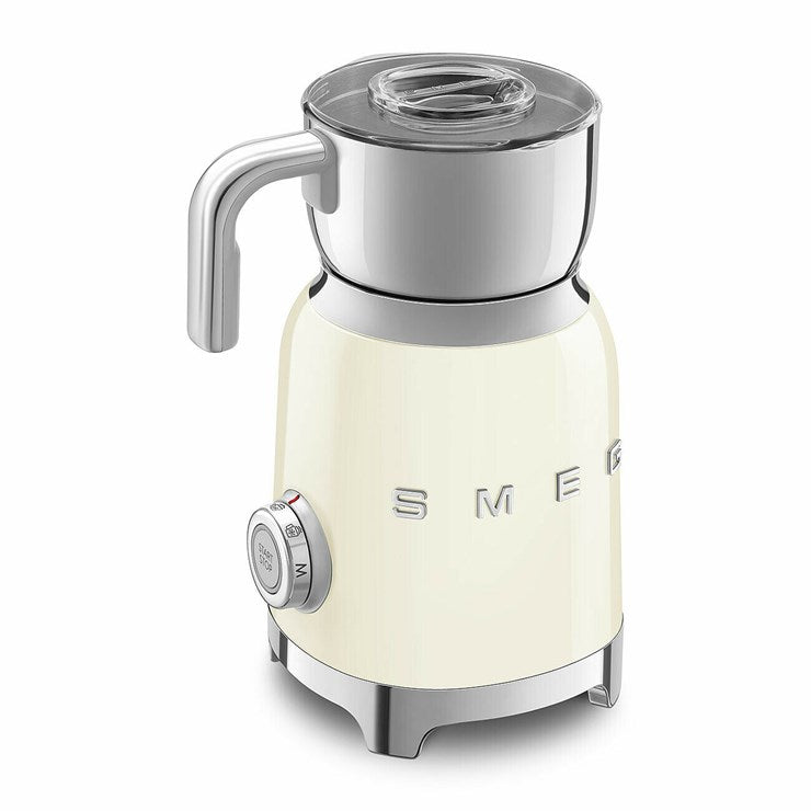 Smeg Milk Frother in Cream with Tritan TM Renew