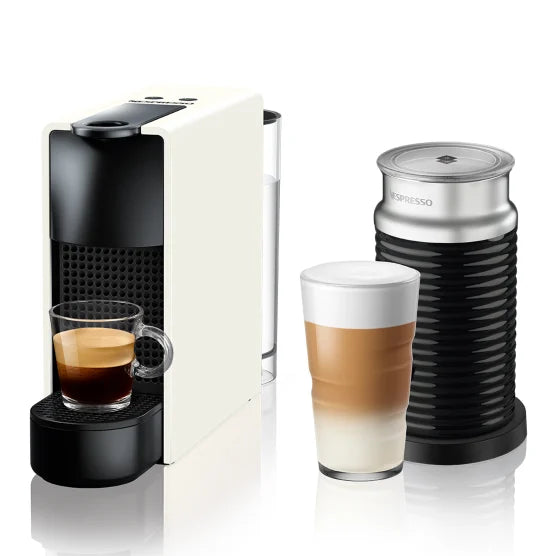Nespresso Essenza Bundle Mini Automatic Espresso Machine with Aeroccino Milk Frother