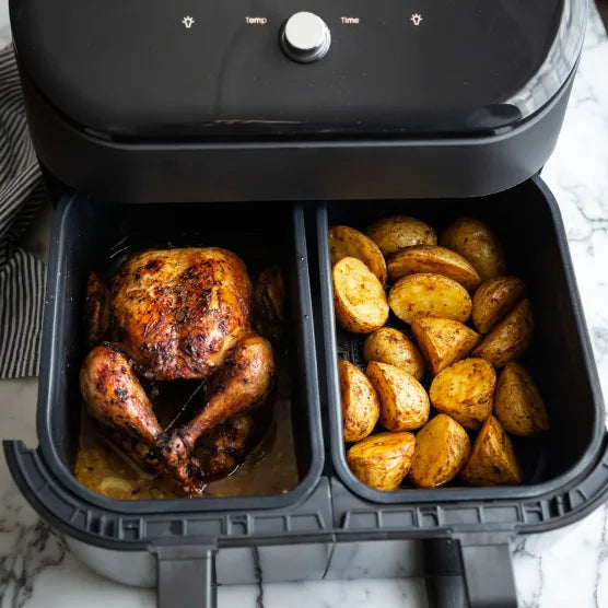 Instant Vortex Plus 8-In-1 Dual Airfryer with Clearcook Windows, 7.6L