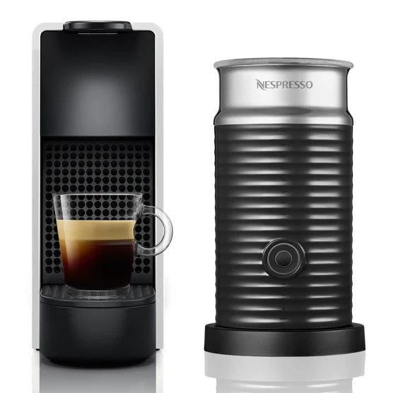 Nespresso Essenza Bundle Mini Automatic Espresso Machine with Aeroccino Milk Frother