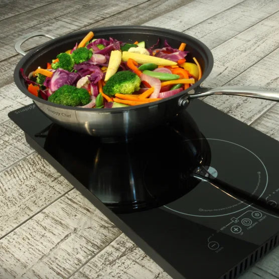 Snappy Chef 3000W Double Induction Cooker Plate