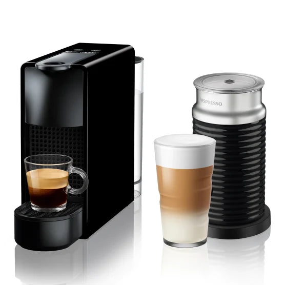 Nespresso Essenza Bundle Mini Automatic Espresso Machine with Aeroccino Milk Frother