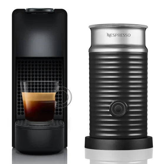 Nespresso Essenza Bundle Mini Automatic Espresso Machine with Aeroccino Milk Frother