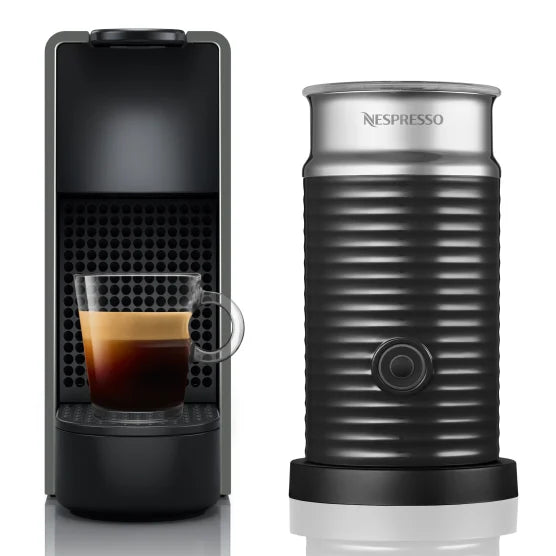 Nespresso Essenza Bundle Mini Automatic Espresso Machine with Aeroccino Milk Frother