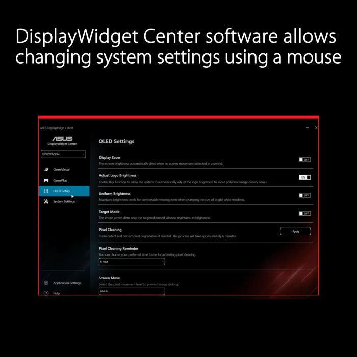 ASUS ROG Swift OLED PG27AQDM