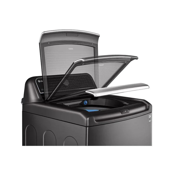 LG 24kg Black Steel Top Loader T2472EFHSTL