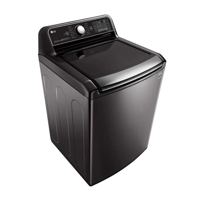 LG 24kg Black Steel Top Loader T2472EFHSTL