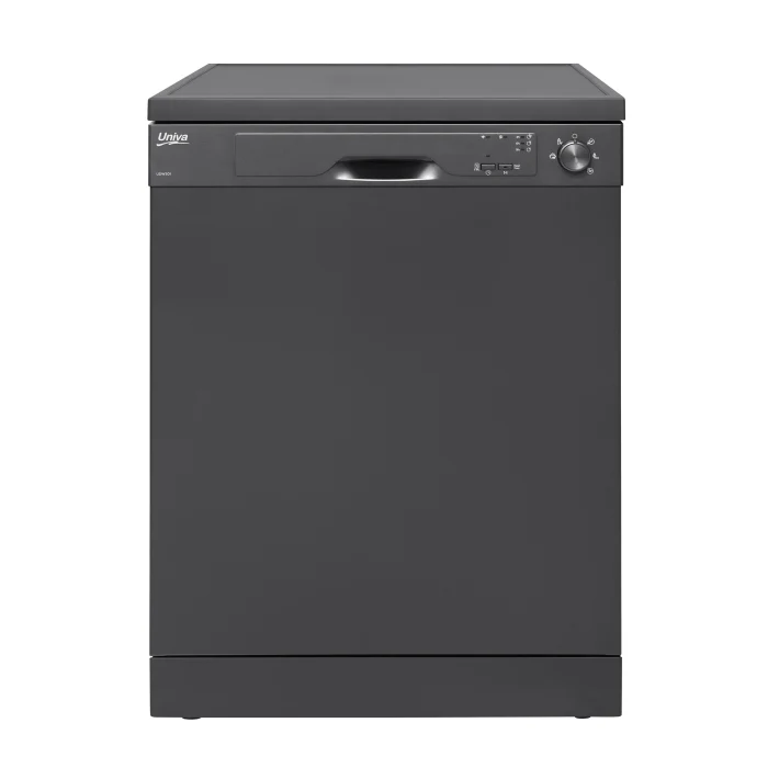Univa 13 Place Dishwasher Dark Grey UDW301