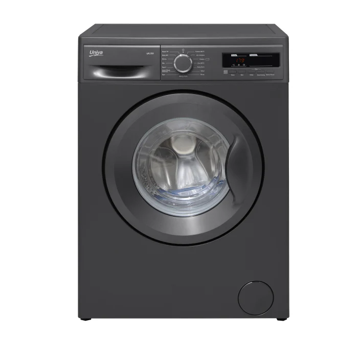 Univa 7Kg Front Loader Washing Machine Dark Grey UFL701