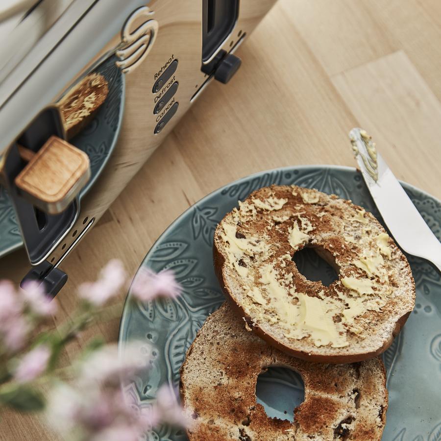 Swan Nordic 4 Slice Toaster - Cotton White