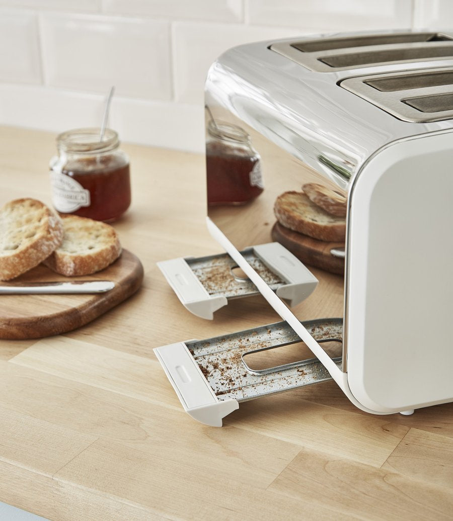 Swan Nordic 4 Slice Toaster - Cotton White