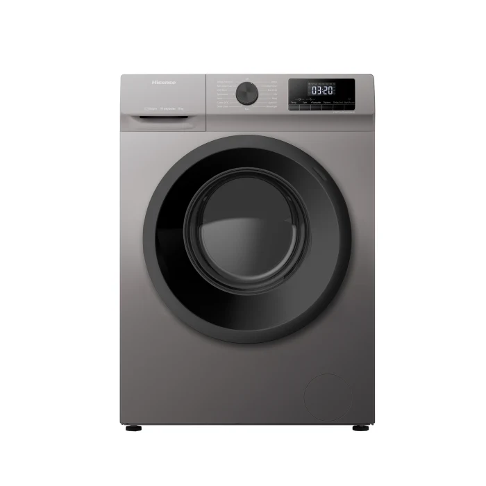 Hisense 9kg Front Load Washer Titanium Grey WFQP9012VMT