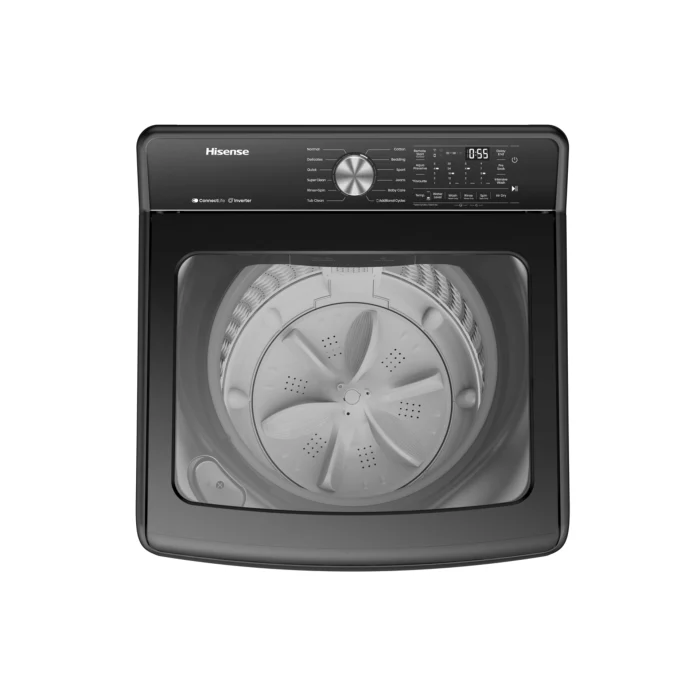 Hisense 18kg Top Loader With Wifi Titanium Silver WT5T1825DT