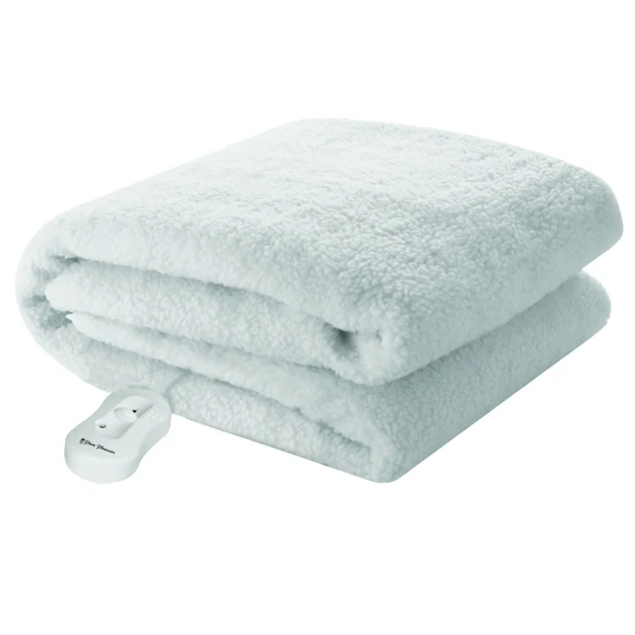 PurePleasure Single Sherpa Fitted Electric Blanket